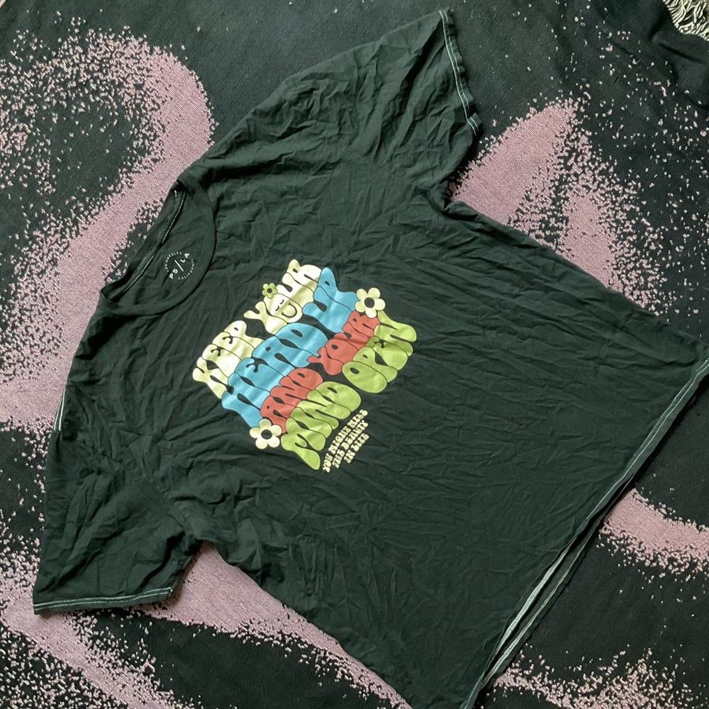 PacSun Black Graphic Tee